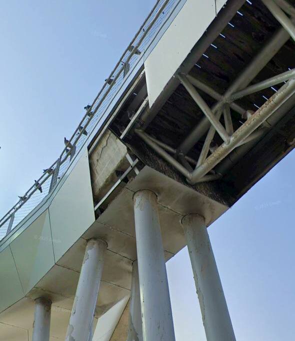 Before: unsorted donation items and cluttered space