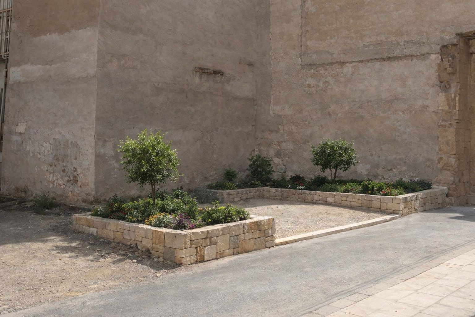 After: cleaned coastal walkway area